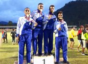 PELARI YAPEN TUTUP KEJURDA DENGAN EMAS ESTAFET