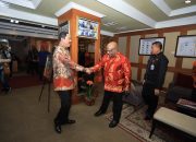 Wagub Pimpin Tim Road Show PON Sambangi Kemenhub dan Kemendagri