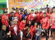 Sabet 5 Emas, Atlet Muay Thai Papua Sukses di Kejurnas
