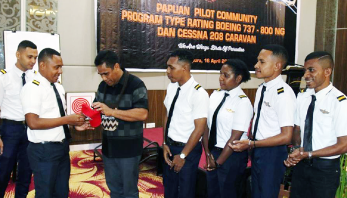 10 Pilot Papua Trainning di NAMTC