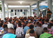 Biro Otsus Gandeng RS AL, Gelar Tes Kesehatan Siswa Penerima Beasiswa Otsus