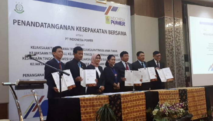 8 Kejati Teken MoU Dengan Indonesia Power