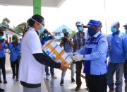 Perangi Corona, Demokrat Papua Bantu RSUD Wamena Masker dan Uang Tunai