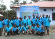 KNPI Tolikara Sosialisasi Bahaya Covid-19 Lewat Baliho