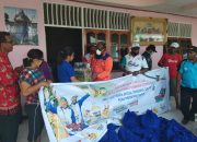 Atlet  Papua Salurkan Bantuan untuk Janda dan Anak Yatim
