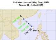 BNPB: Waspada Dampak Siklon Tropis Nuri