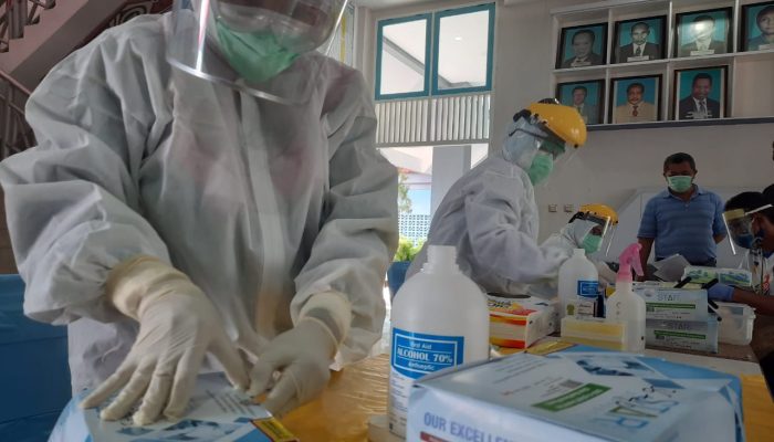 Lima ASN Dinas Pendidikan Papua Reaktif