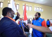 Pieter Gusbager Dilantik Jadi Ketua KONI Keerom, Ini Pengurusnya