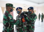 Tiga Babinsa Dilantik Komandan Pangkalan TNI AU Silas Papare