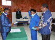 Enius Yare Dilantik Jadi Anggota DPRD Mamberamo Tengah