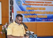 DPKD Tolikara Gelar Bimtek Tata Kelola Perpustakaan