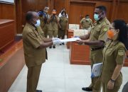 Sekda Papua Instrusikan OPD Anggarkan Dana Covid