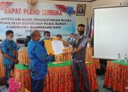 Jhon Tabo Terpilih Jadi Bupati Mamberamo Raya