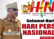 Wabup Puncak Jaya Apresiasi Pers Indonesia