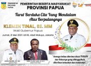 Wagub Papua Klemen Tinal Meninggal Dunia