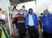 Gubernur Enembe Tiba di  Jayapura