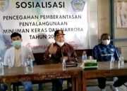 Kesbangpol Sosialisasi Pencegahan Miras dan Narkoba