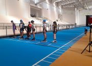 Atlet Papua Jajal Venue Sepatu Roda PON XX