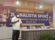 PON XX : SUB PB Mmika Gelar Bimtek Jurnalistik