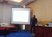 Humas Dan PPM PB PON XX Papua Kunjungi Media di Mimika