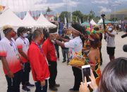 PON XX: Ketua Harian PB PON dan Panwasrah Terima Kontingen