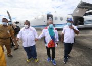 Gubernur Enembe Tinjau Venue PON di Timika