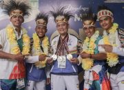 Empat Atlet Muaythai Pulang ke Mimika