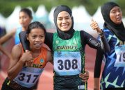 Emas Pertama Atlet Sumut di Nomor Lari 1.500 Meter Putri