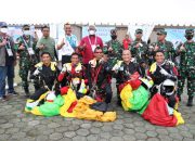 Pangdam Cenderawasih Kunjungi Venue Terjun Payung