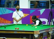 Pebiliar Muda Papua Taklukkan Pebiliar Bali di Kelas Snooker Six Reds Single
