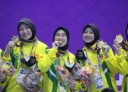 Puteri Kaltim Bawa Pulang Emas Handball