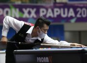 Rudy Hasan Raih Emas di kelas Three Cushion Single