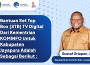 Kominfo Bagi 4.602 Set Top Box di Kabupaten Jayapura