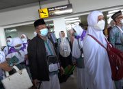 491 JCH Papua Diberangkatkan Lewat Makassar