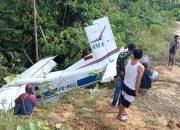 Pesawat AMA Mendarat Darurat di Keerom