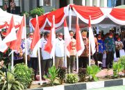 10 Juta Bendera Merah Putih di Bagi  Mulai Dari Merauke