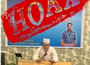 Pemprov Pastikan Foto Doa dan Munajat Agar Sekda Ridwan jadi Plt Gubernur, Hoax