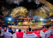 Merah Putih Berkibar, Laga Internasional Papua Vs PNG di Lukas Enembe Stadium