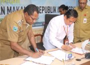 Wabup Raja Ampat Tandatangan MoU Dengan BPOM
