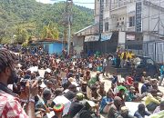 Demo Mutilasi Berlangsung Damai,  Rakyat Nduga Desak Presiden Tuntaskan Pelanggaran HAM dan Minta Pelaku Mutilasi Di Hukum Mati