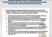 Viral 29 Obat Ditarik Dari Pasaran, Ini Obat yang Ditarik dan Dimusnahkan BPOM