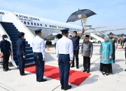 Wapres Tiba di Timika, Seminggu Kunker di Tanah Papua