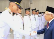 Wapres Lantik 1627 Pamong Praja Muda IPDN