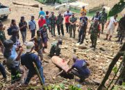 TNI AD Normalisasi Air Bersih di Perbatasan RI-PNG