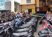 Polresta Jaring 34 Unit Motor Hasil Curanmor