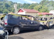 Polisi Selidiki Kebakaran 12 Unit Mobil di DPRP