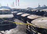Polisi: Mobil yang Terbakar di DPRP 13 Unit