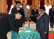 Haluk Lantik Damanik Jabat Pj Sekda Papua Tengah