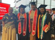 4 Putri OAP Diwisuda dan Langsung Bekerja di Brisbane, Terima Kasih Gubernur Lukas Enembe