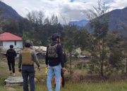 Polisi Olah TKP Kasus Penembakan di Puncak